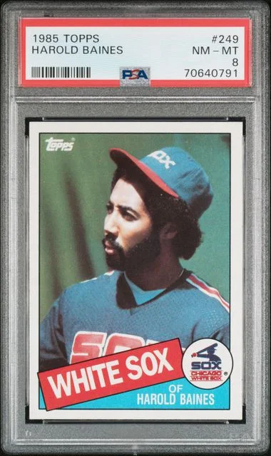 1985 Topps Harold Baines #249 card image