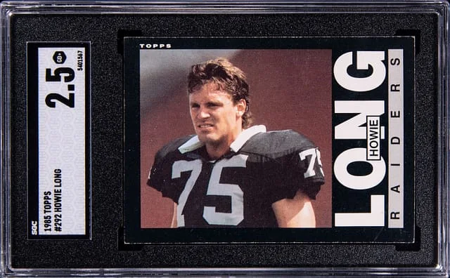 1985 Topps Howie Long #292 card image