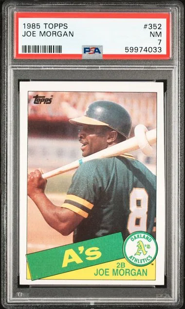 1985 Topps Joe Morgan #352 card image