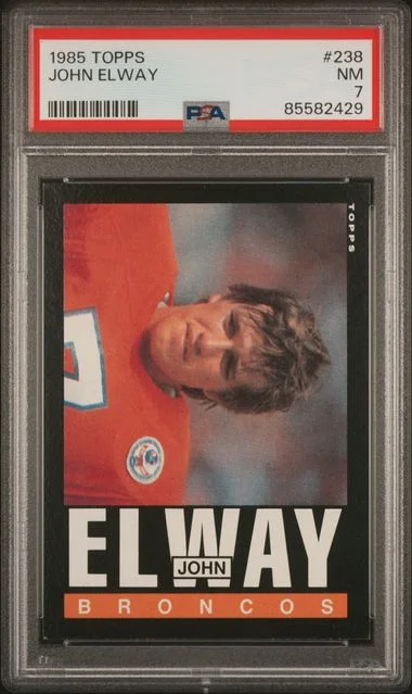 1985 Topps John Elway #238 card image