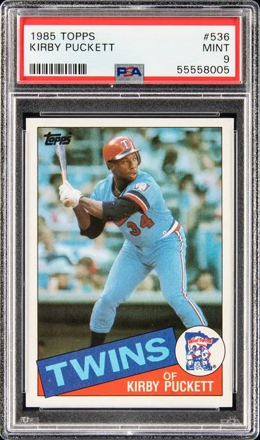 1985 Topps Kirby Puckett #536 card image