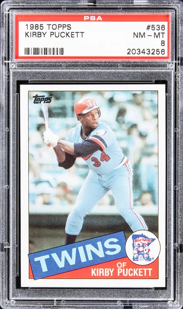 1985 Topps Kirby Puckett #586 card image