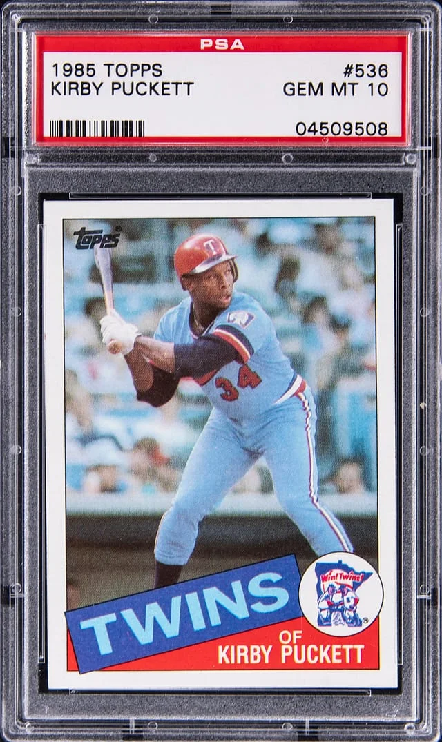 1985 Topps Kirby Puckett Cards #536 card image