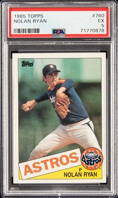 1985 Topps Nolan Ryan #760 card image