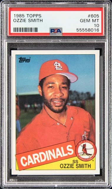 1985 Topps Ozzie Smith #605 card image