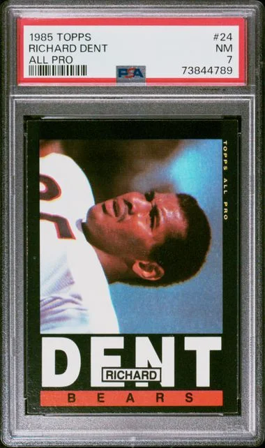 1985 Topps Richard Dent All Pro #24 card image