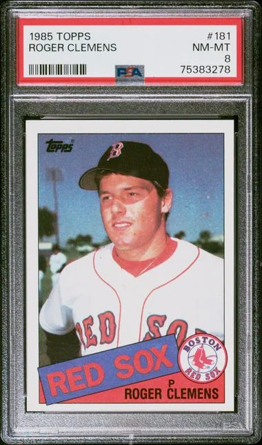 1985 Topps Roger Clemens #181 card image