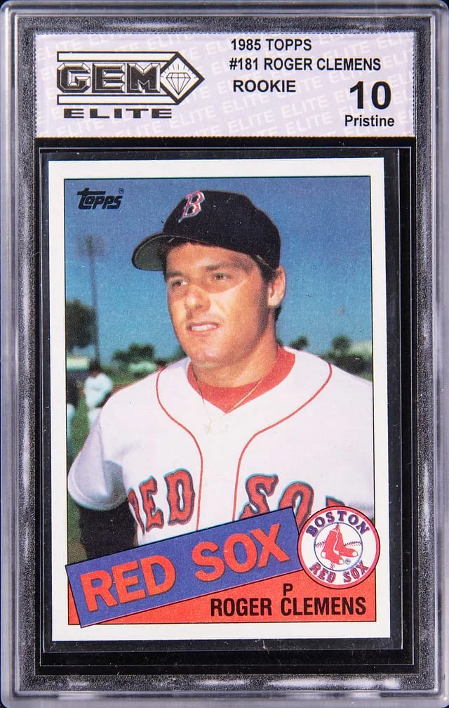 1985 Topps Roger Clemens - GEM ELITE Pristine 10 #181 card image