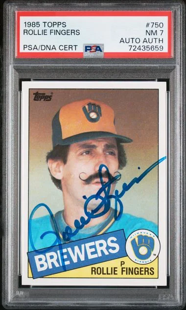 1985 Topps Rollie Fingers #750 card image