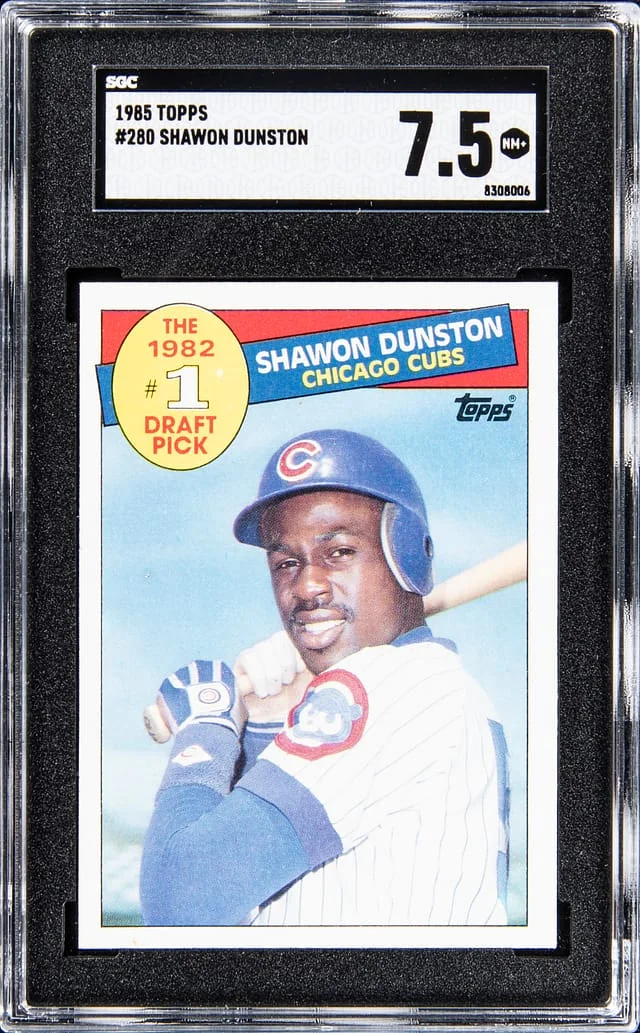 1985 Topps Shawn Dunston #280 card image