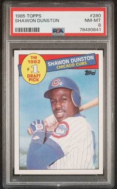 1985 Topps Shawon Dunston #280 card image