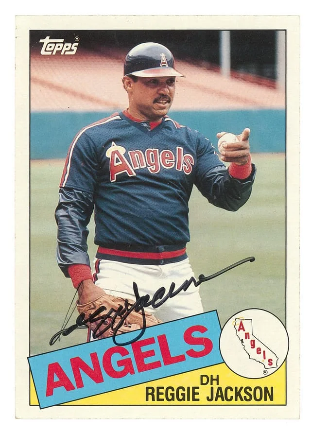 1985 Topps Super Reggie Jackson #29 card image