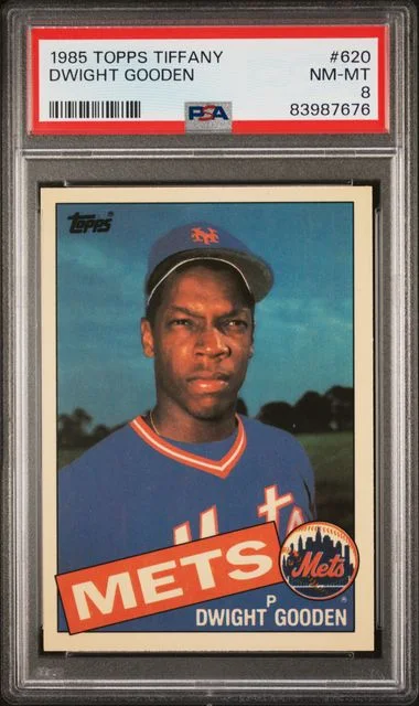 1985 Topps Tiffany Dwight Gooden #620 card image