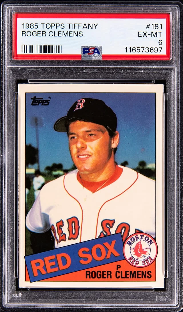 1985 Topps Tiffany Roger Clemens #181 card image