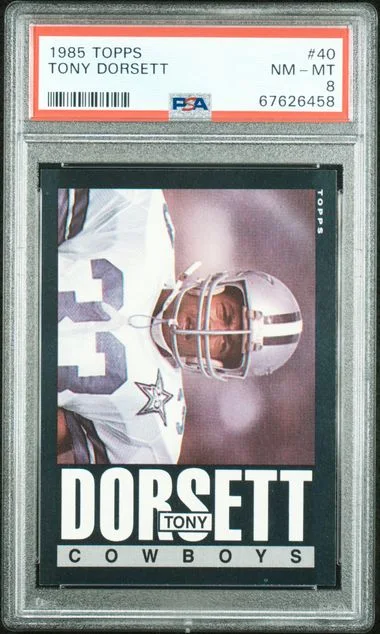 1985 Topps Tony Dorsett #40 card image