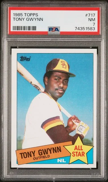 1985 Topps Tony Gwynn #717 card image