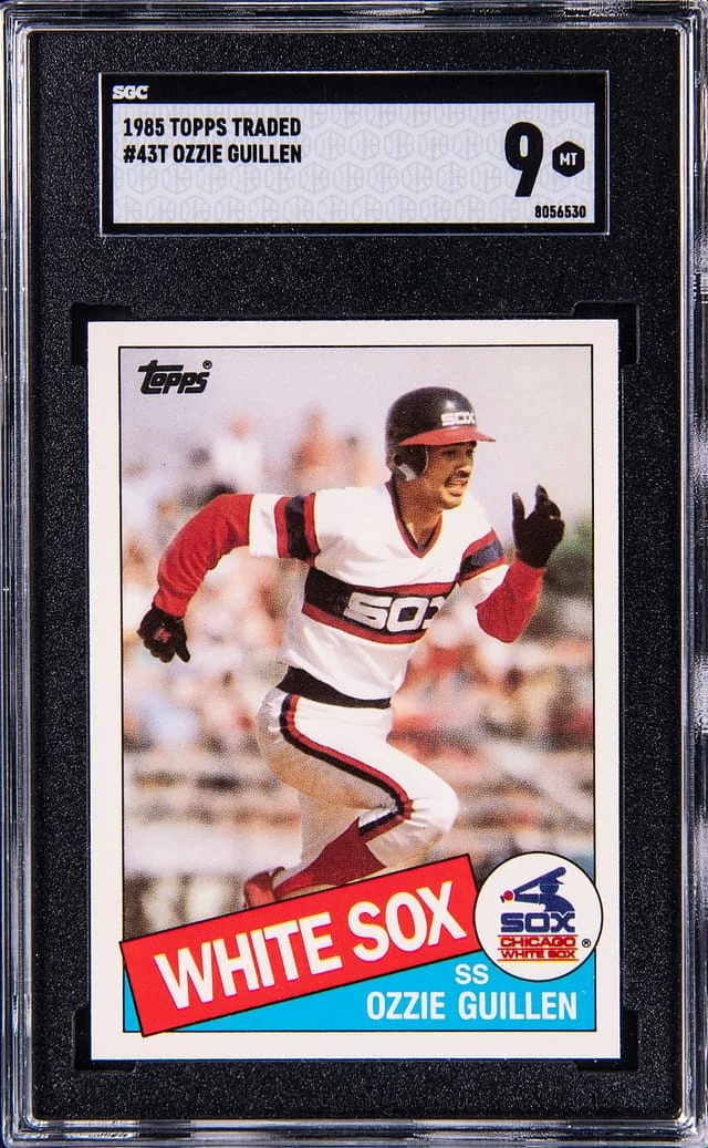1985 Topps Traded Ozzie Guillen #43T card image