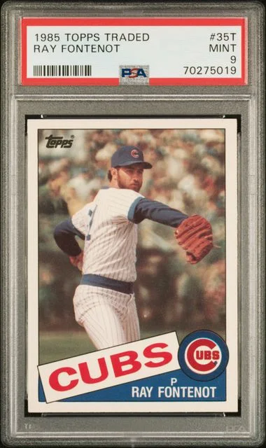 1985 Topps Traded Ray Fontenot #35T card image
