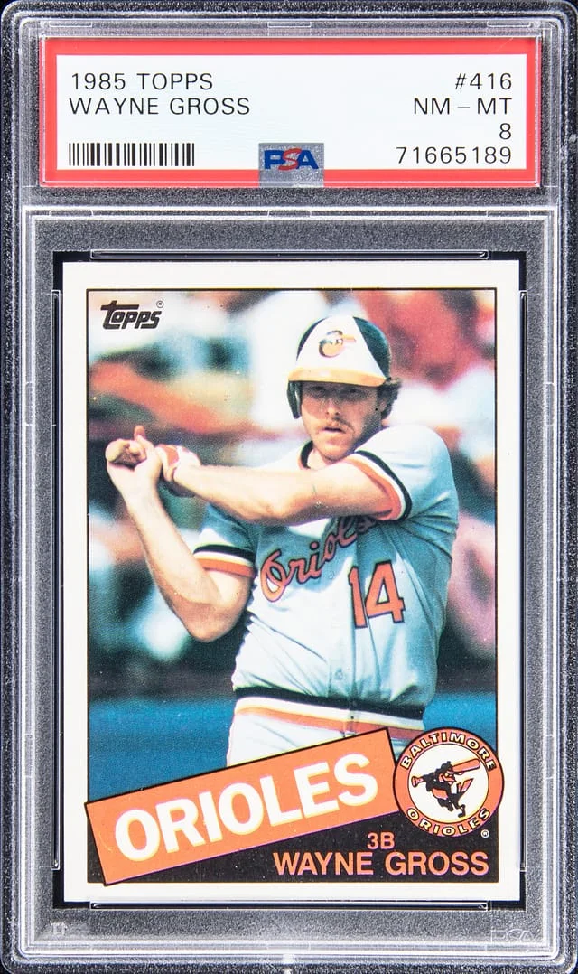 1985 Topps Wade Gross #416 card image