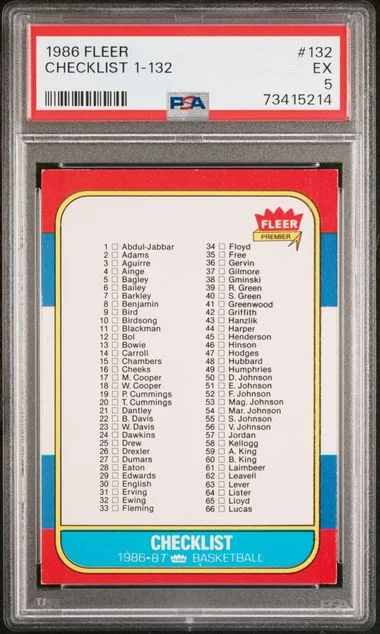 1986-87 Fleer 1-132 #132 card image