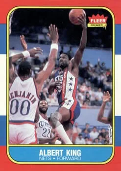 1986-87 Fleer Albert King #59 card image