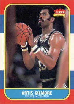 1986-87 Fleer Artis Gilmore #37 card image