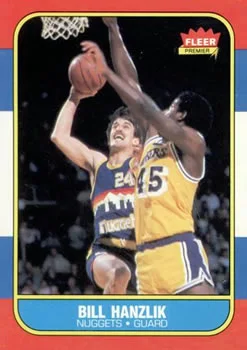 1986-87 Fleer Bill Hanzlik #43 card image