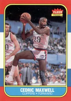 1986-87 Fleer Cedric Maxwell #70 card image