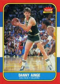 1986-87 Fleer Danny Ainge #4 card image