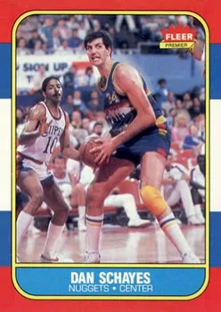1986-87 Fleer Danny Schayes #98 card image