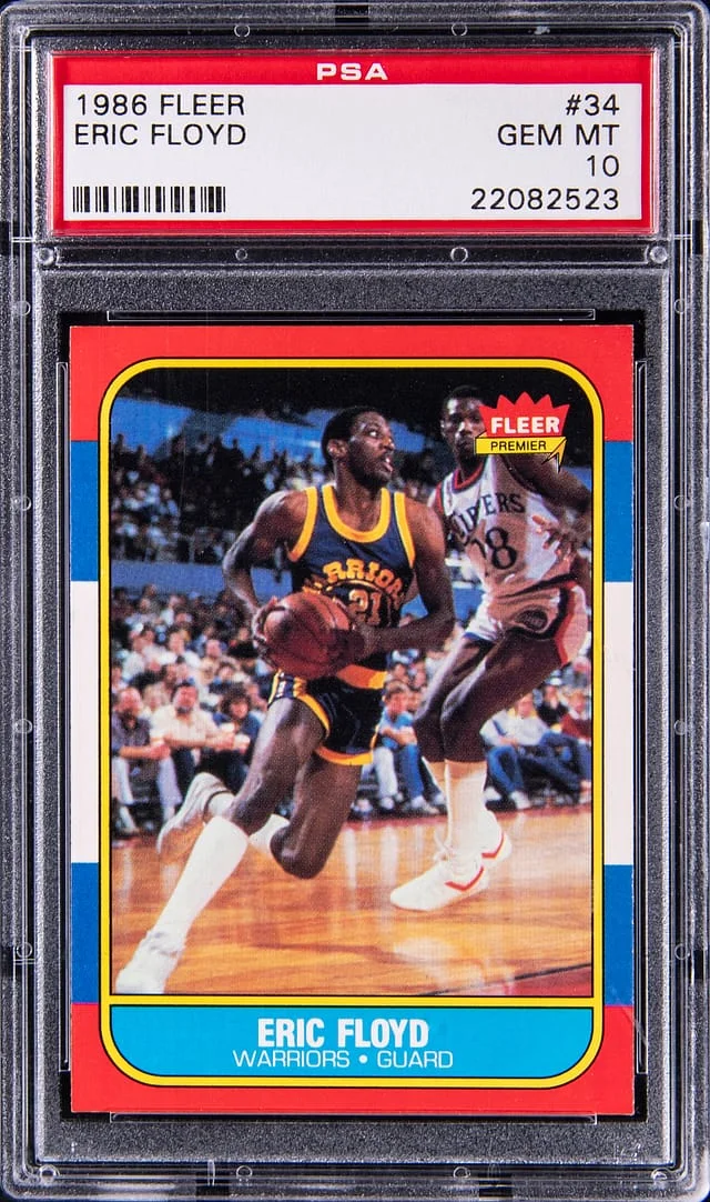 1986-87 Fleer Eric (Sleepy) Floyd #34 card image