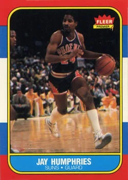 1986-87 Fleer Jay Humphries #49 card image