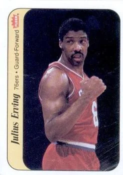 1986-87 Fleer Julius Erving [Stickers] Stickers #5 card image