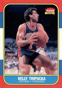1986-87 Fleer Kelly Tripucka #115 card image