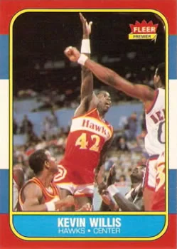 1986-87 Fleer Kevin Willis #126 card image