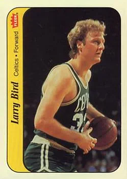 1986-87 Fleer Larry Bird [Stickers] Stickers #2 card image