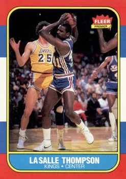 1986-87 Fleer LaSalle Thompson #110 card image