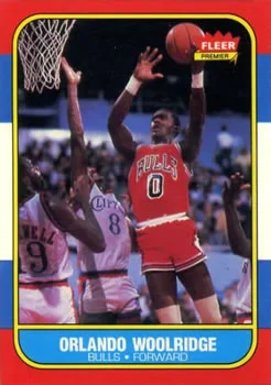 1986-87 Fleer Orlando Woolridge #130 card image
