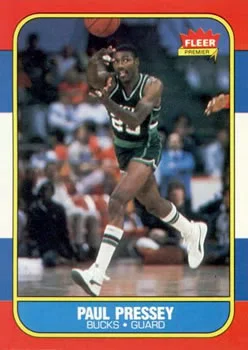 1986-87 Fleer Paul Pressey #88 card image