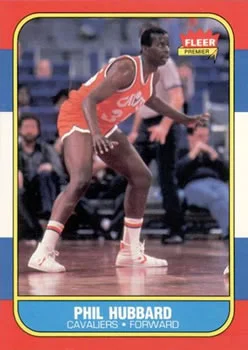 1986-87 Fleer Phil Hubbard #48 card image