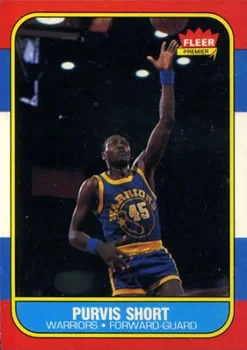1986-87 Fleer Purvis Short #100 card image
