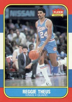 1986-87 Fleer Reggie Theus #108 card image