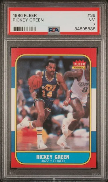 1986-87 Fleer Rickey #39 card image