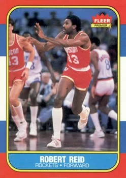 1986-87 Fleer Robert Reid #90 card image