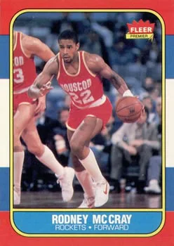 1986-87 Fleer Rodney McCray #71 card image