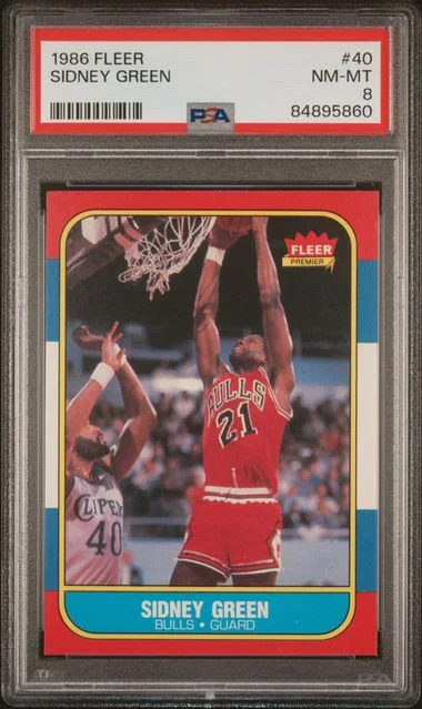 1986-87 Fleer Sidney #40 card image