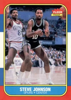 1986-87 Fleer Steve Johnson #55 card image
