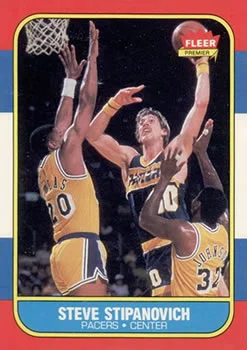 1986-87 Fleer Steve Stipanovich #106 card image