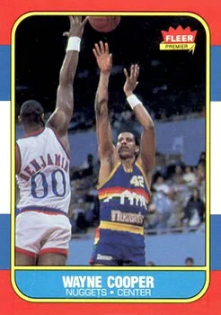 1986-87 Fleer Wayne Cooper #18 card image