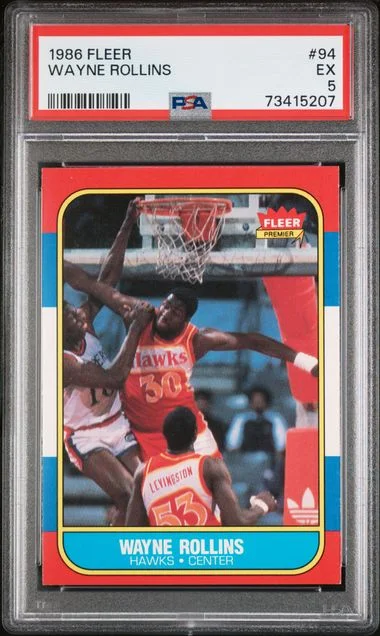 1986-87 Fleer Wayne Rollins #94 card image
